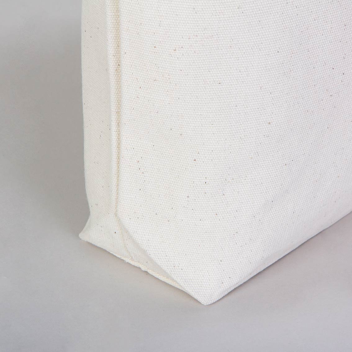 Modern Kanvas Çanta - Dıştan Siyah Örgü Kulp 45x35x8 cm - istecanta.com