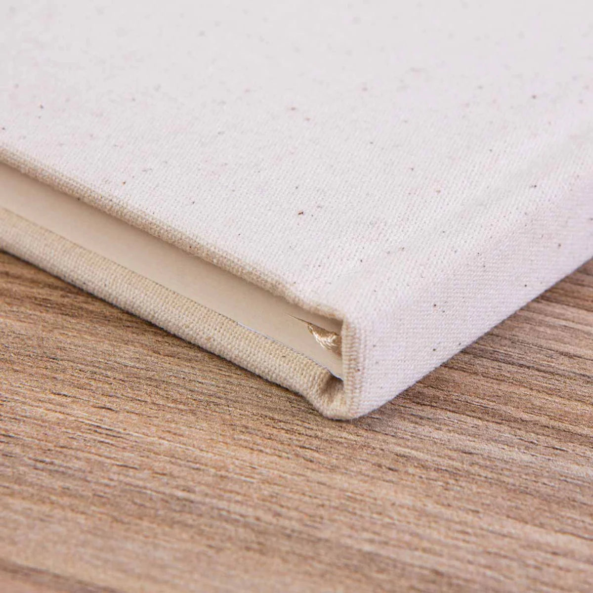 14x20 cm Ham Renk Kanvas Defter - Kadınlar Günü Hediyesi - görsel 8