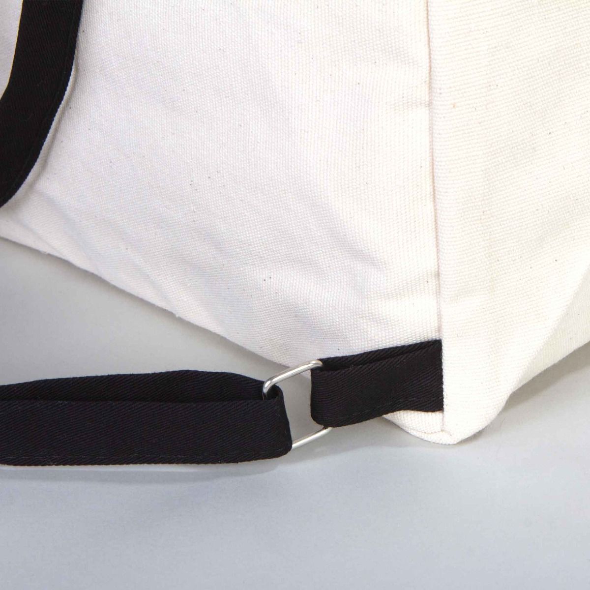 İlk Karne Günüm baskılı, siyah fermuarlı 25×32×10 cm okul temasında bez sırt çantası.