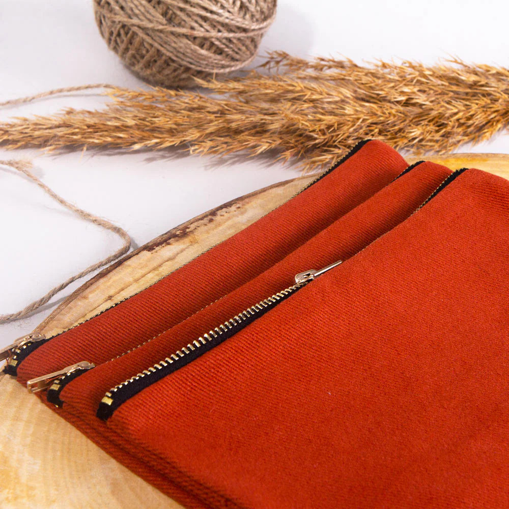 21x15 cm Kiremit Star Clutch - Kadınlar Günü Hediyesi - görsel 13