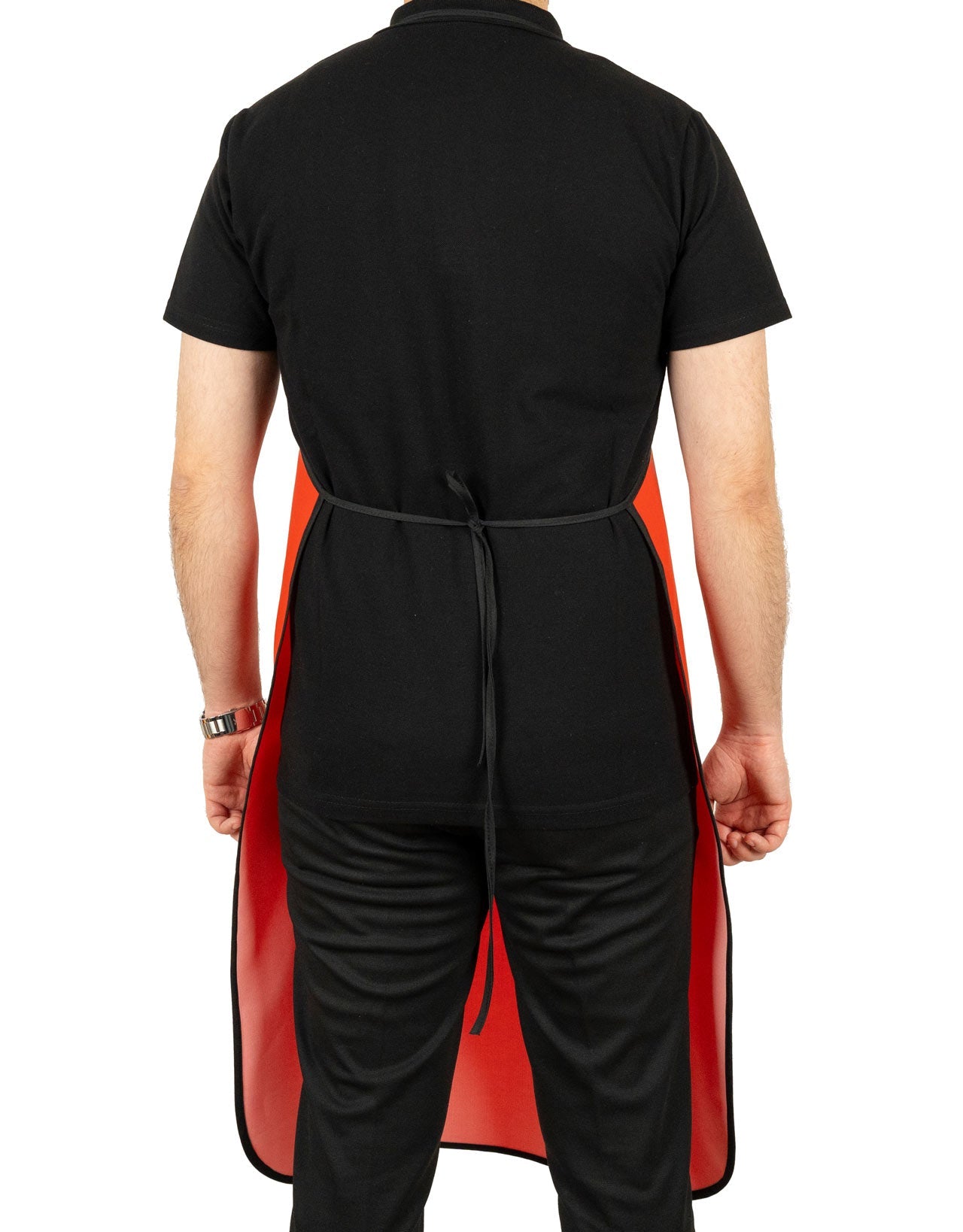 Muşamba Mutfak Bulaşık Önlüğü PVC | Kırmızı | Su Geçirmez ve Dayanıklı - kullanım örneği