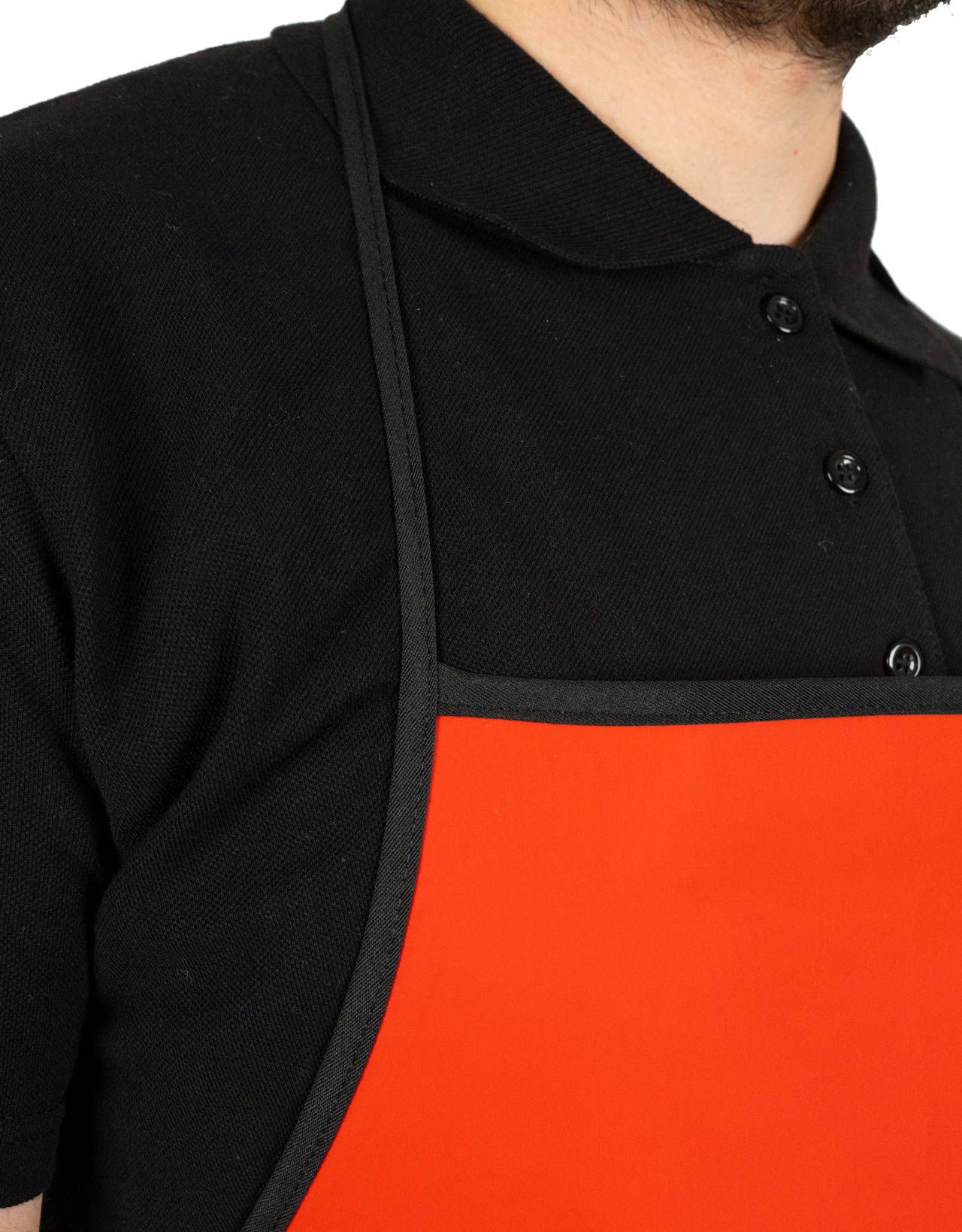 Muşamba Mutfak Bulaşık Önlüğü PVC | Kırmızı | Su Geçirmez ve Dayanıklı - görsel 6