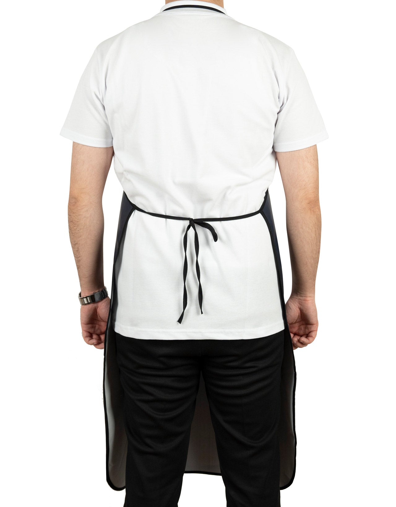 PVC Mutfak Bulaşık Önlüğü Lacivert | Su Geçirmez ve Islak Alan Muşamba Önlük - görsel 7