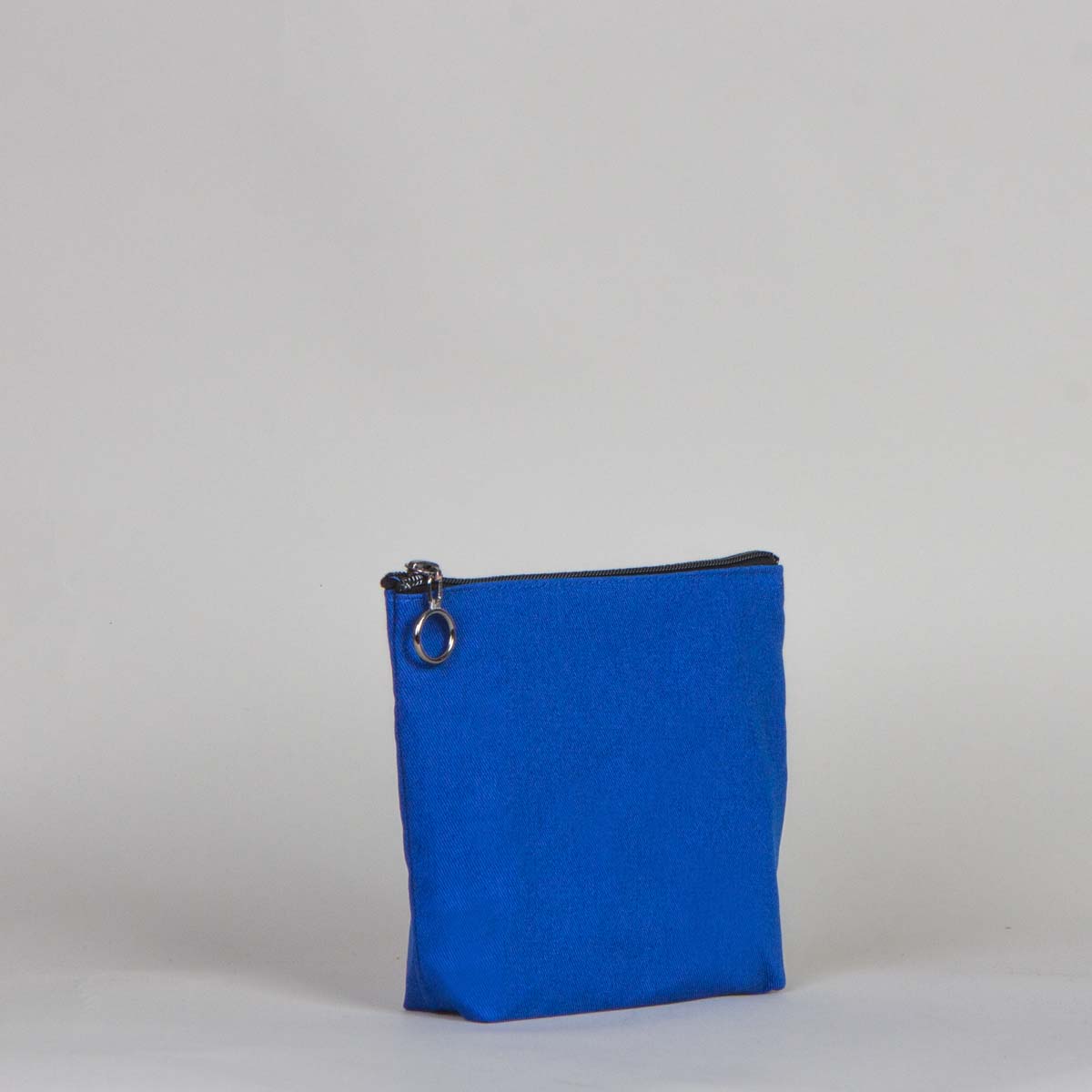 Venüs Clutch Saks Mavi Renk 18x15x5 cm - istecanta.com