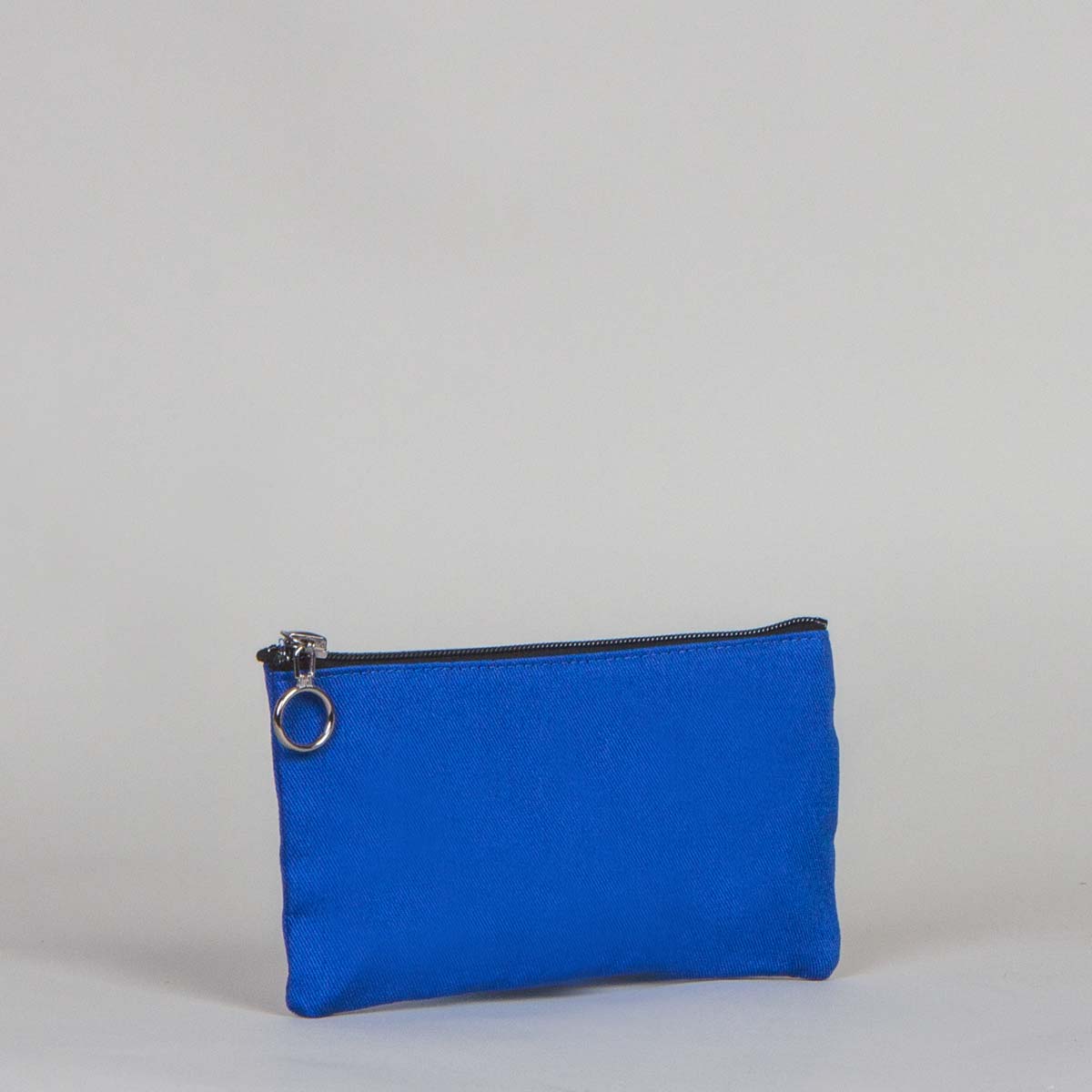 Gala Kalemlik Clutch Saks Mavi Renk 18x10 cm - istecanta.com