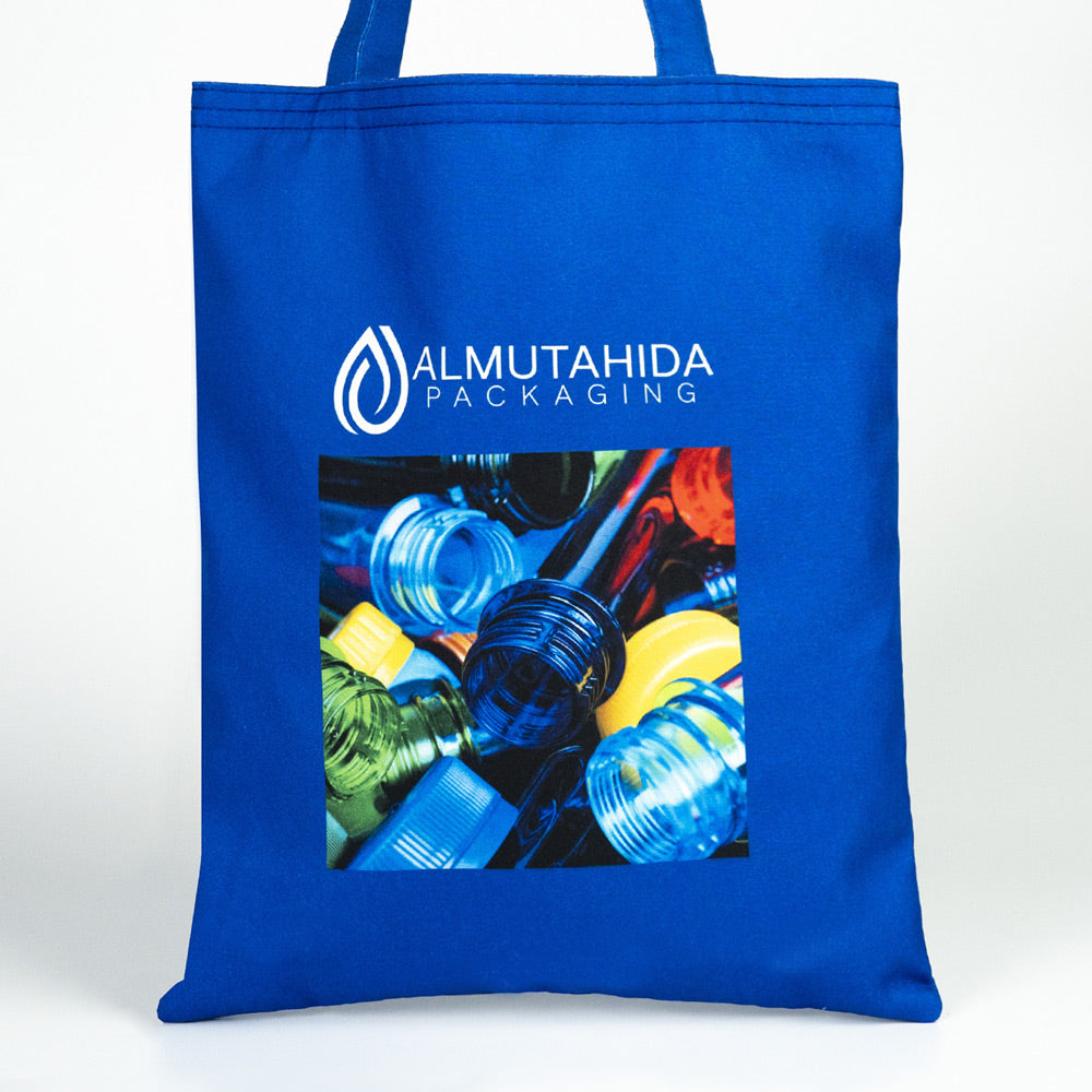 Renkli Süblimasyon Bez Çanta Lamineli Toptan - 35x40cm - istecanta.com