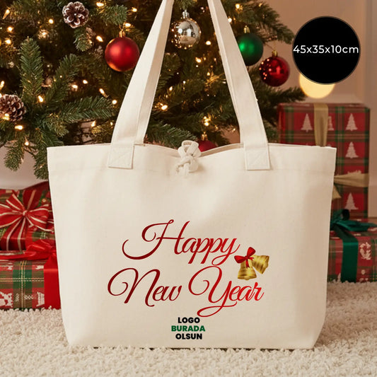 Yılbaşı Özel Large City Çanta - 45x35x10cm (Özelleştirilebilir)