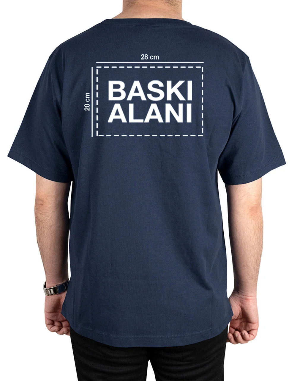 Premium Tişört Lacivert (Özelleştirilebilir)