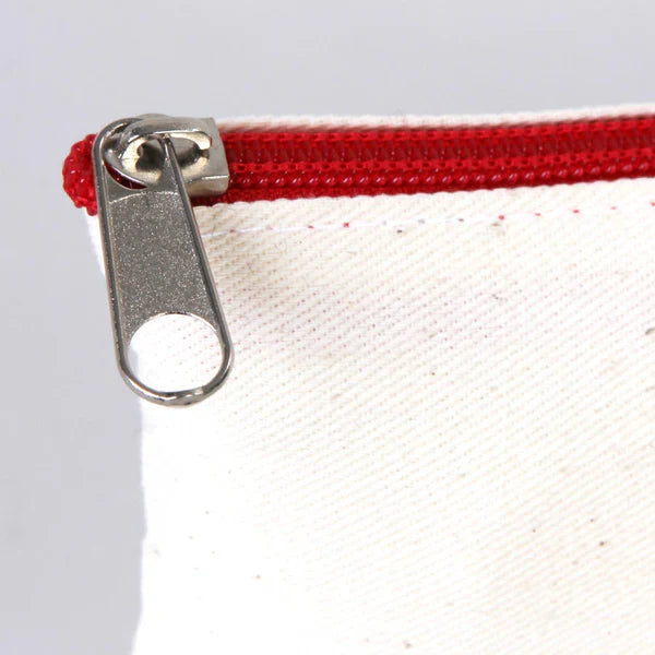 Boyanabilir 21x10 cm Kırmızı Fermuarlı Kalemlik Çanta - Bayram Çantası - görsel 8