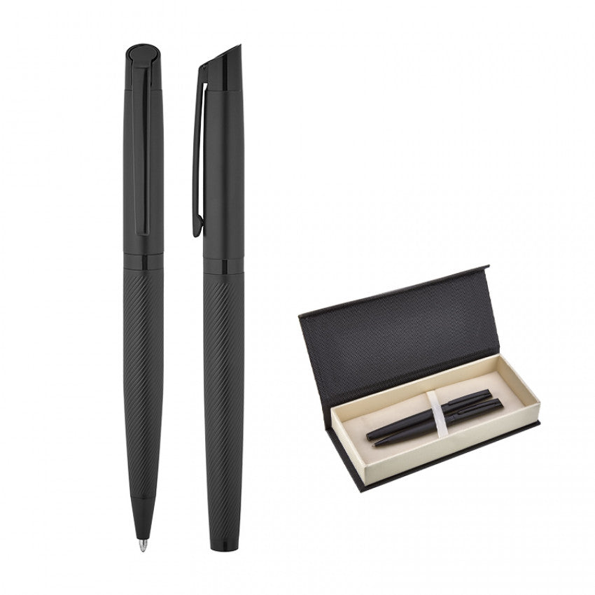 Metal Roller ve Tükenmez Kalem Hediye Seti 1111-RT