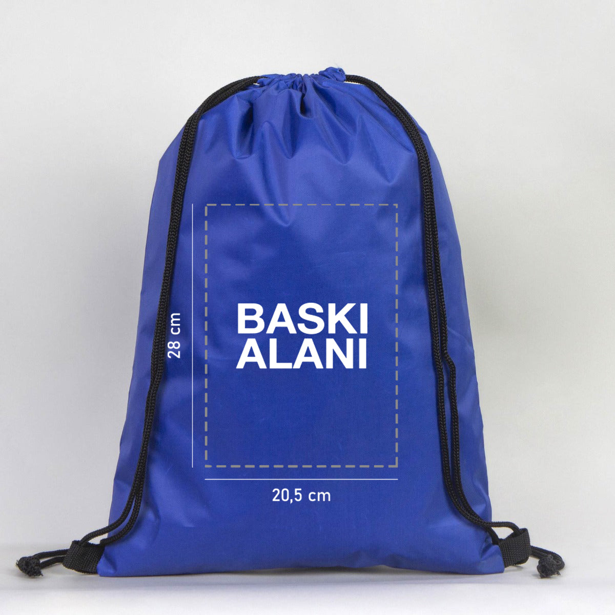 İmperteks Sırt Çantası 32x45 cm Saks Mavi  (Özelleştirilebilir)