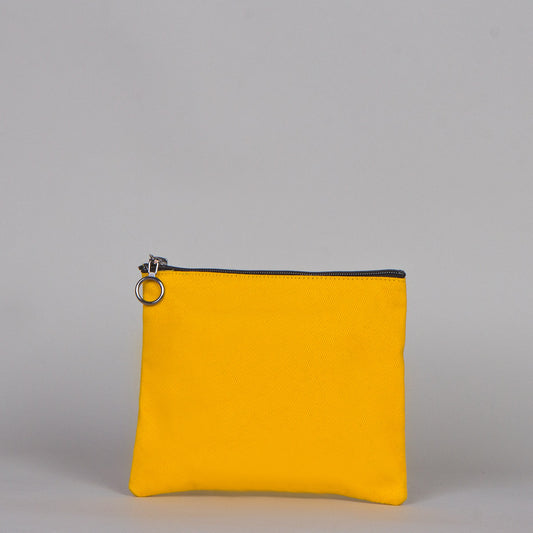 Klopp Clutch Sarı Renk 18x15 - istecanta.com