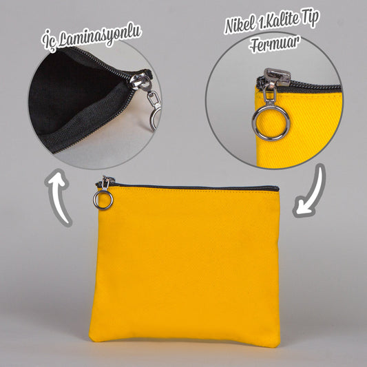 Klopp Clutch Sarı Renk 18x15 - istecanta.com