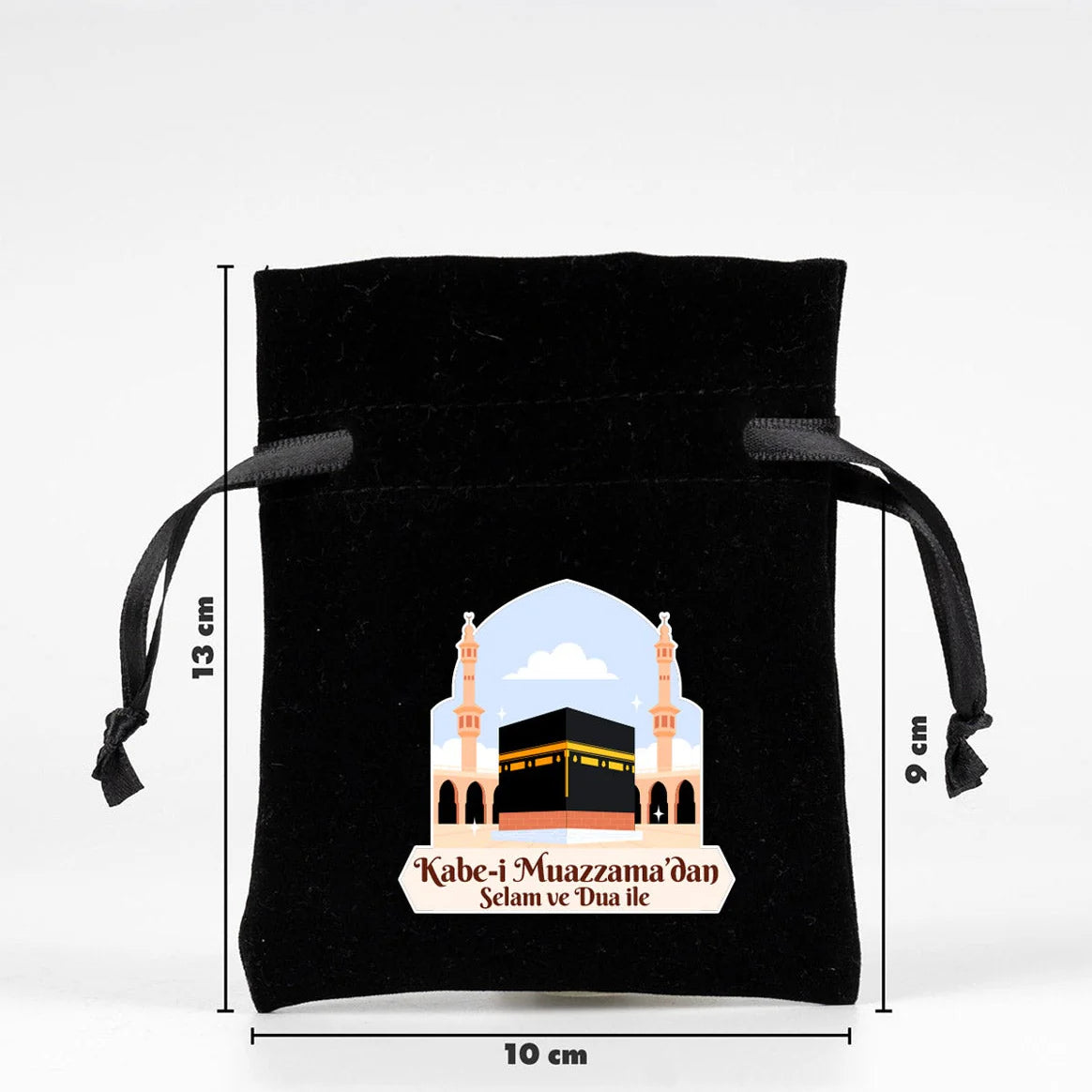 10x13 cm Sizlere Kabe-i Muazzama’dan Sevgi ve Selam Getirdik | Hac ve Umre He... - yakın çekim