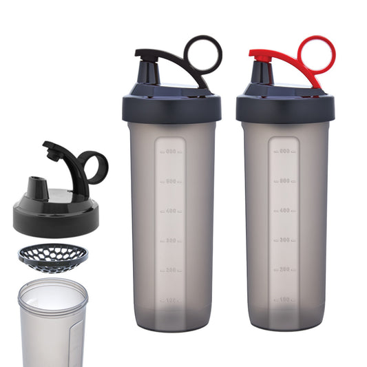 5320 Siyah Detokslu PP (Polipropilen) Shaker Matara / 740 ml