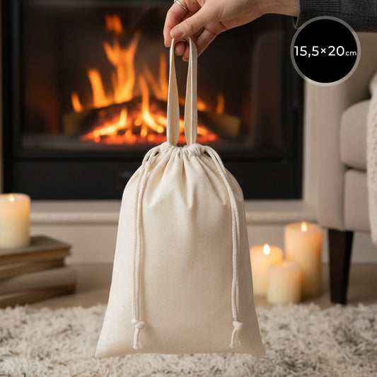 Bez Kese (15,5 x 20 cm) Tek Tutma Kısa Kulp