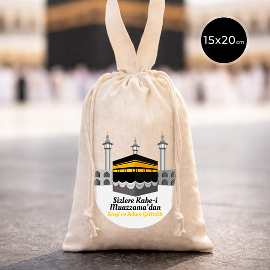 15x20 cm Sizlere Kabe-i Muazzama’dan Sevgi ve Selam Getirdik | Hac ve Umre He...