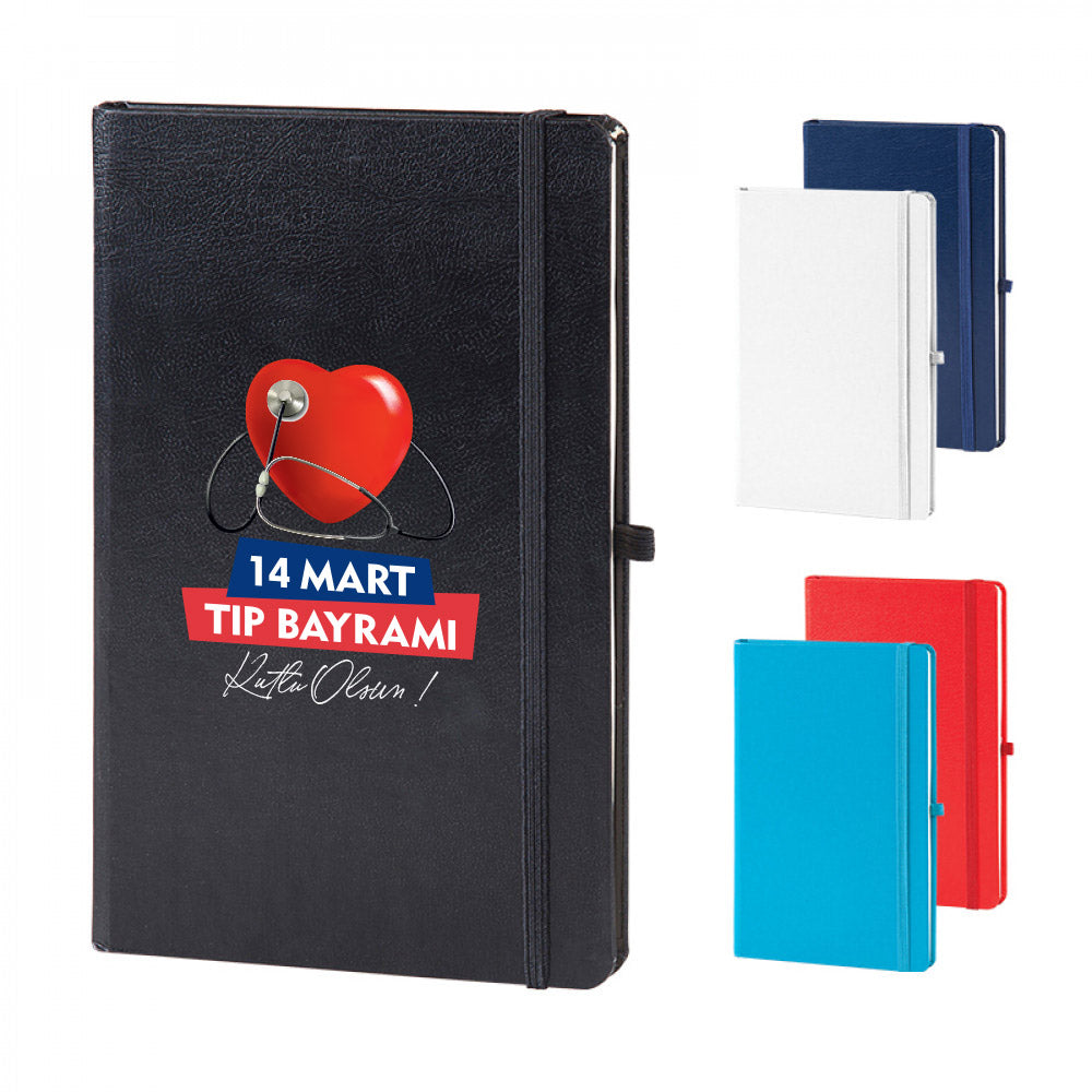 14 Mart Tıp Bayramı Temalı Not Defteri 