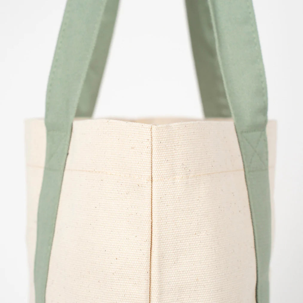 40x35x12 cm Trend Kanvas Çanta Mint Yeşili Kulp - Kadınlar Günü Hediyesi - görsel 11