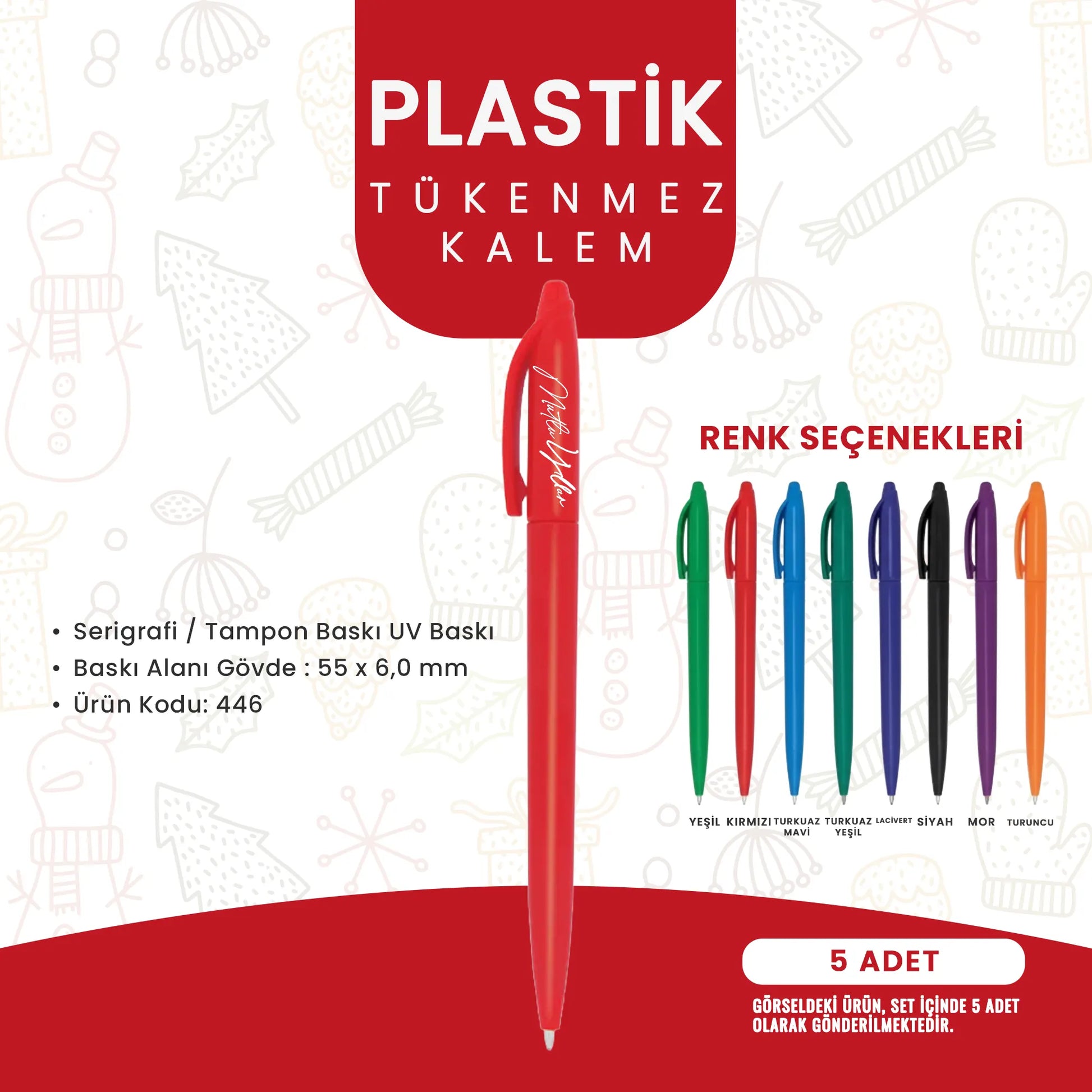 Logo Baskılı Yılbaşı Kurumsal Hediye Seti | Termos ve Bez Çanta - yakın çekim