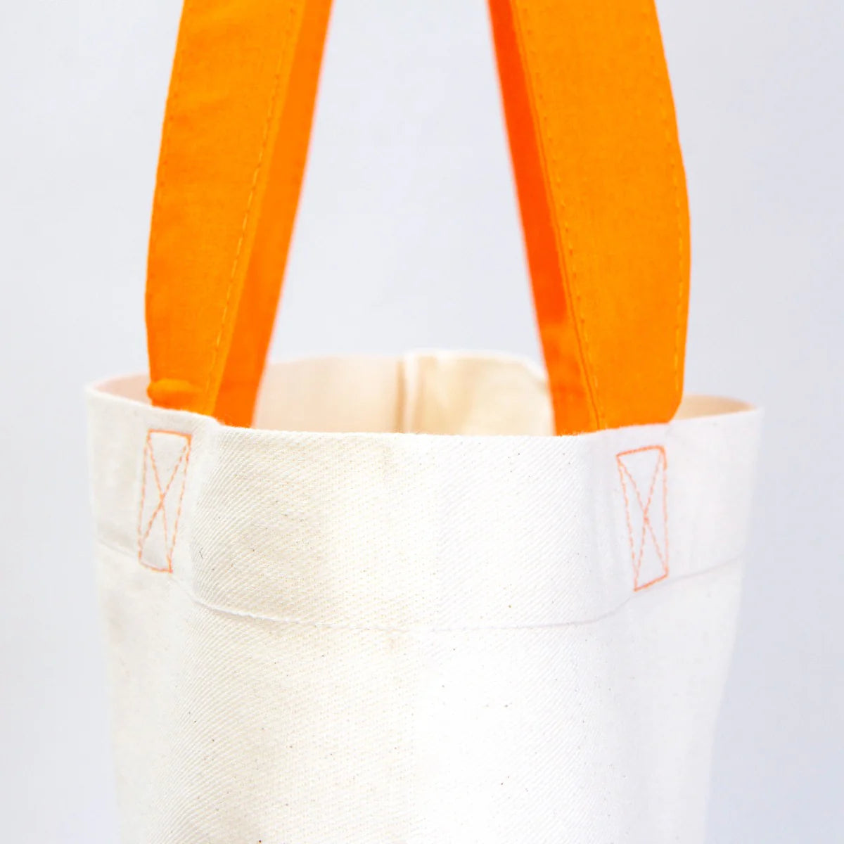 Boyanabilir 40x35 cm Gabardin Turuncu Kulp Çanta - 23 Nisan Hediyesi - görsel 8