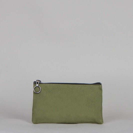 Gala Kalemlik Clutch Yeşil Renk 18x10 cm - istecanta.com