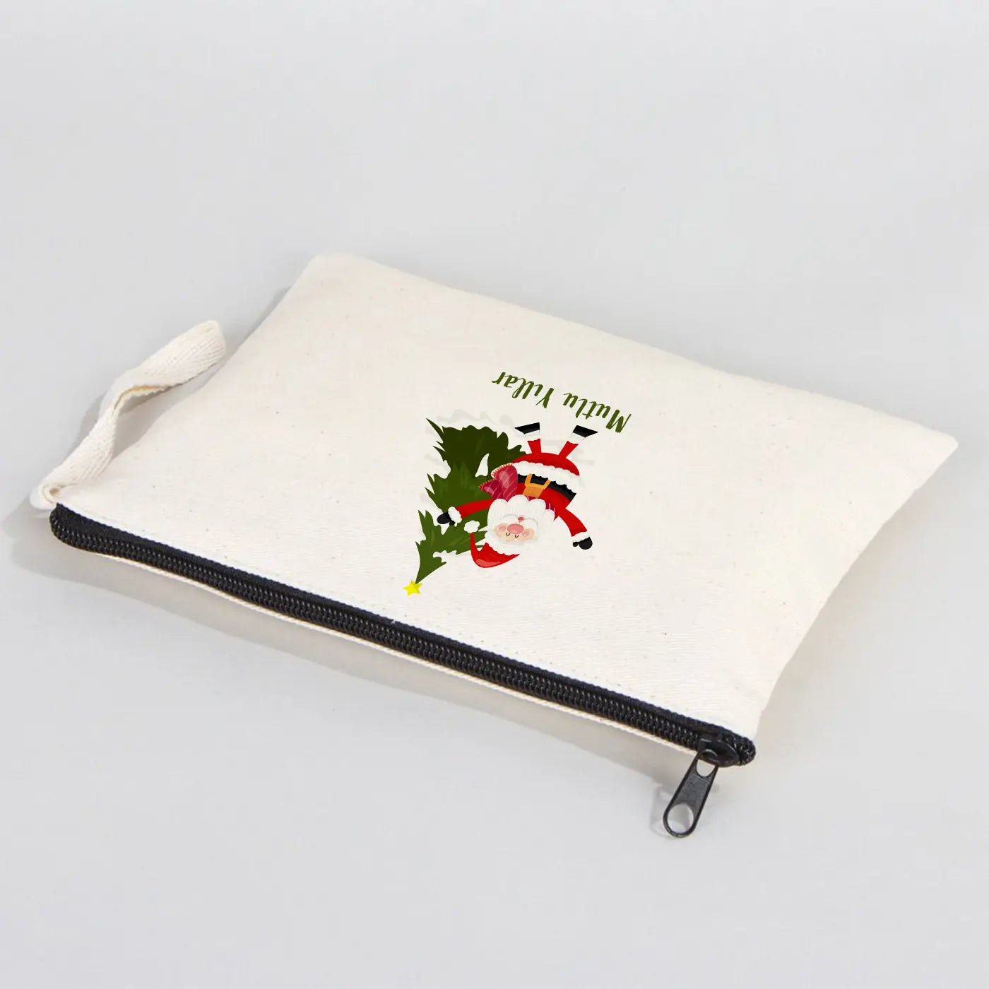 Yılbaşı Desenli El Çantası - 25x18cm Clutch (Özelleştirilebilir)