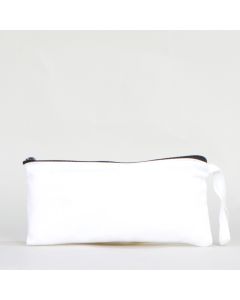 Bez Kalemlik Çanta Beyaz 21x10 cm