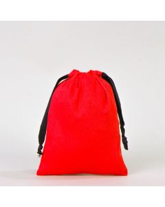 Kırmızı Bez Kese (15,5 x 20 cm)
