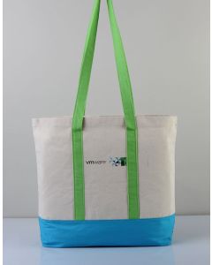 Jumbo Shopper Gabardine Tote Bags Custom Printed