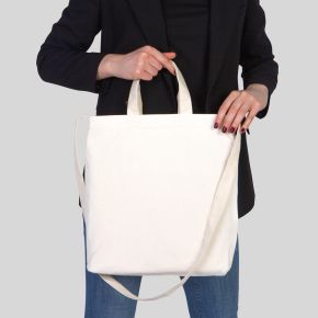  Canvas Bag Inside Pocket With Double Handle 
