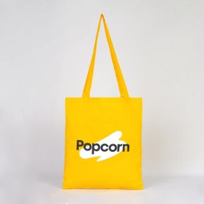 Sarı Promosyon Gabardin Çanta - Popcorn